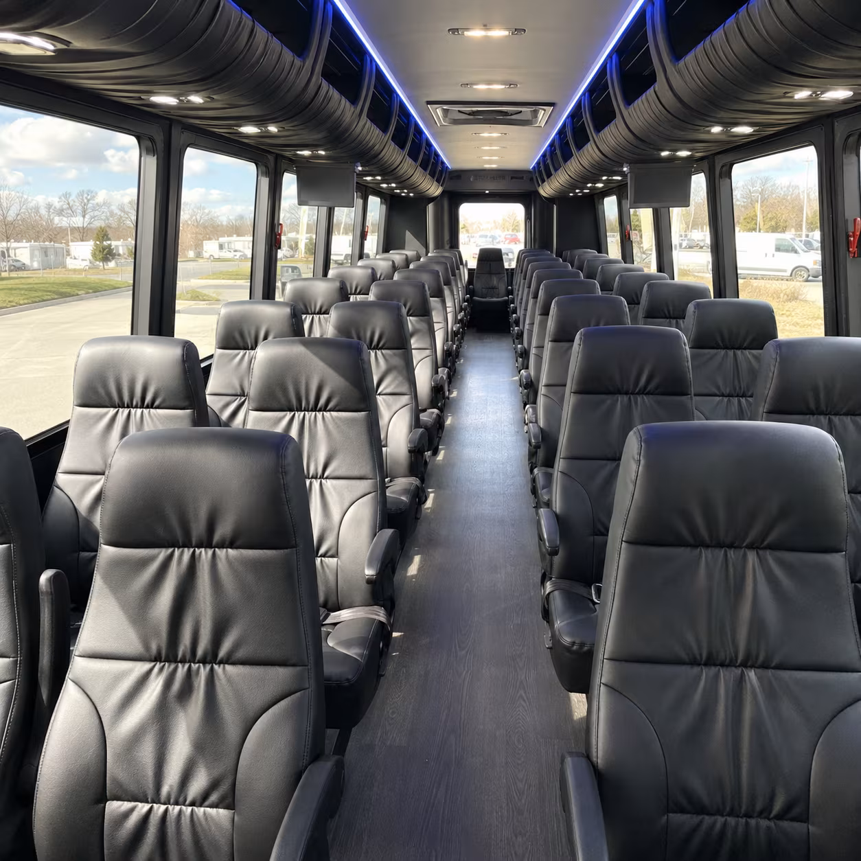 columbia corporate event transportation onboard seating