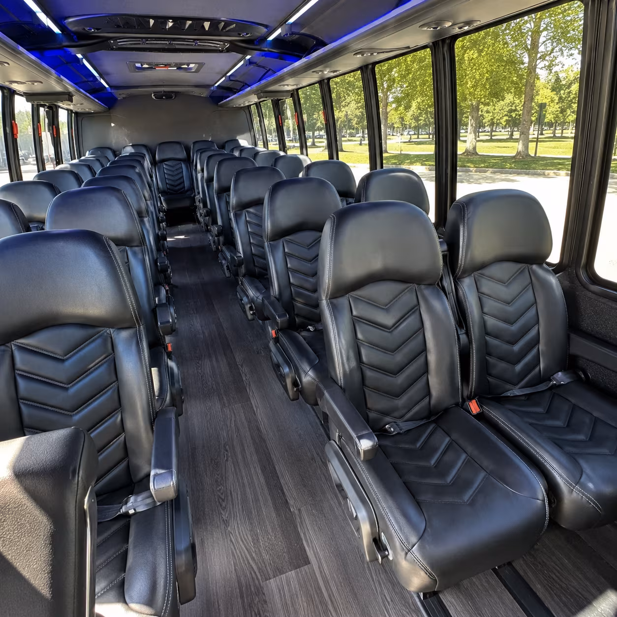 columbia school event transportation onboard seating