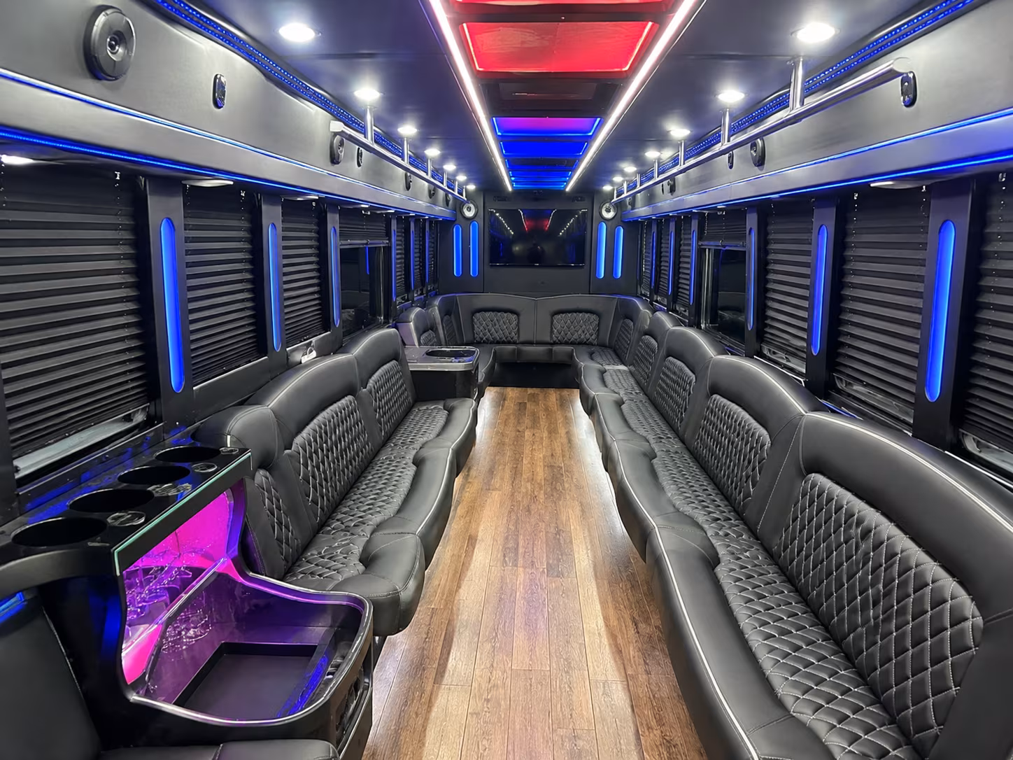 columbia wedding party bus rental