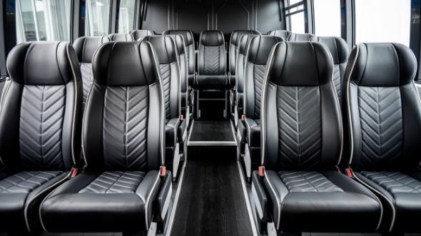 15 passenger minibus inside athens