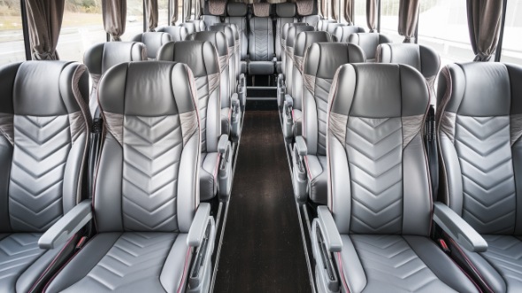 55 passenger charter bus interior athens