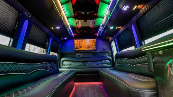 columbia sprinter limo rental interior