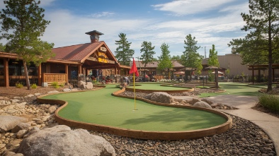 ponderosa mini golf arcade