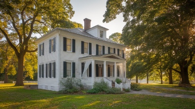 the boyhood home of president woodrow wilson